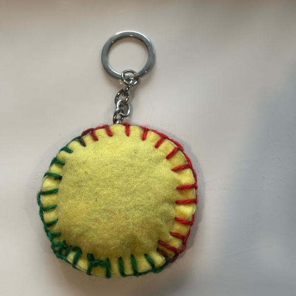 Colorful Keychain with Sequin Detail - Picture 5 of 5